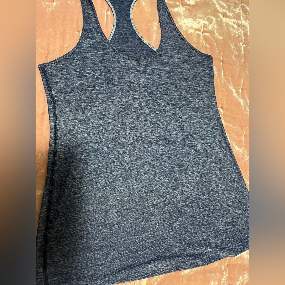 Lululemon blue racer back tank